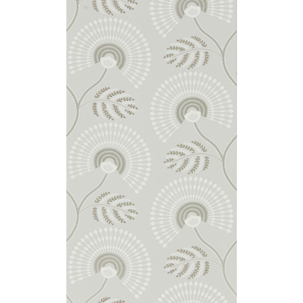 Louella Wallpaper 111912 by Harlequin in Linen Silver